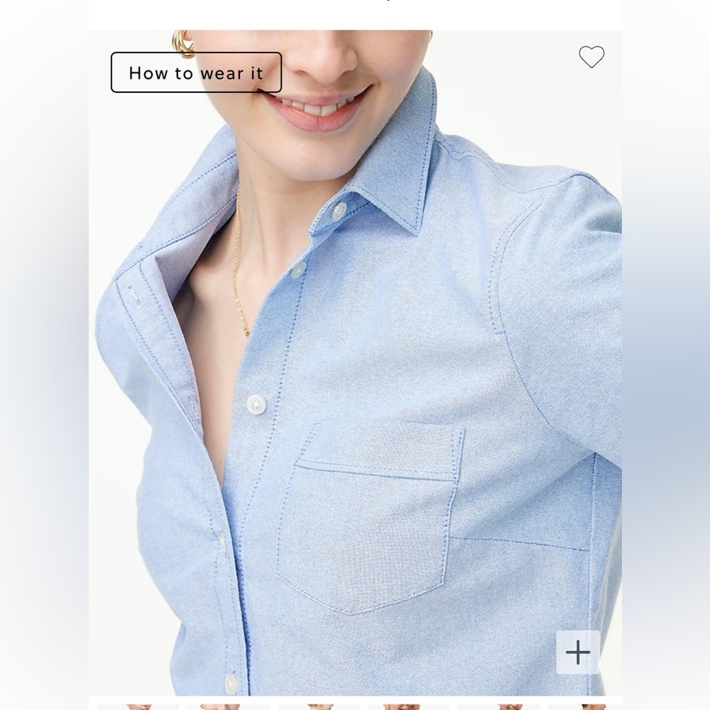 Button up oxford shirt in signature fit 
Item style: BP530